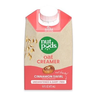 Nutpods Unsweetened & Dairy-Free Cinnamon Swirl Oat Creamer
