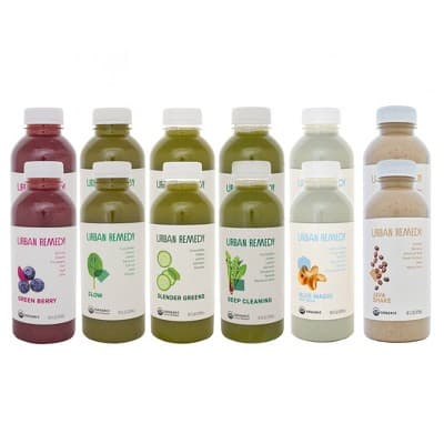 Urban Remedy Organic Energizing Juice Cleanse
