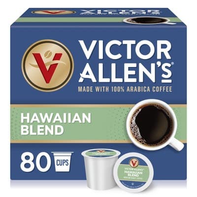 Victor Allen'S Coffee Hawaiian Blend, Medium Roast, Single Serve Coffee Pods For Keurig K-Cup Brewers (Formerly Kona Blend