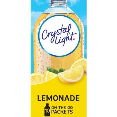 Crystal Light On The Go Natural Lemonade Drink Mix