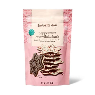 Holiday Peppermint Snowflake Bark In Tin - Favorite Day&#8482;
