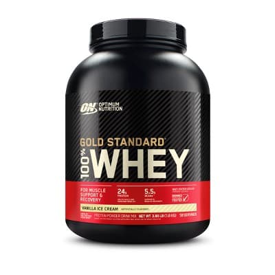 Optimum Nutrition Gold Standard 100% Whey Protien - Vanilla Ice Cream