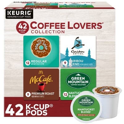 Keurig Coffee Lovers&#39; Collection Keurig K-Cup Coffee Pods Variety Pack Medium Roast
