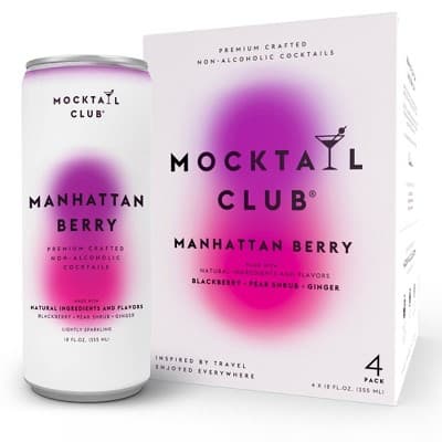 Mocktail Club Non-Alcoholic Manhattan Berry
