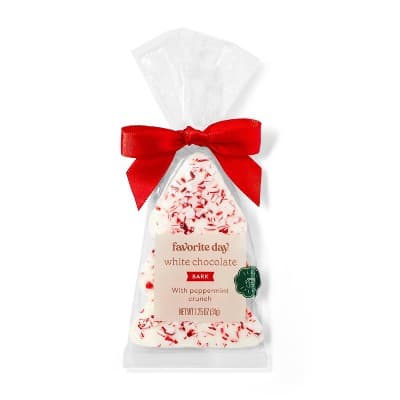 Christmas Tree White Chocolate Bark With Peppermint - Favorite Day&#8482;