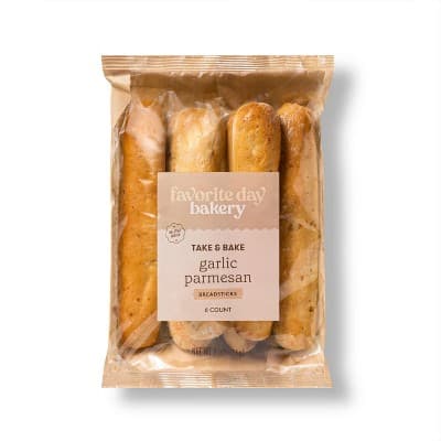 Take &#38; Bake Garlic Parmesan Breadsticks  Favorite Day&#8482;
