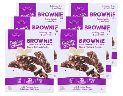 Cooper Street Brownie Chocolate Crunch Twice-Baked Cookies