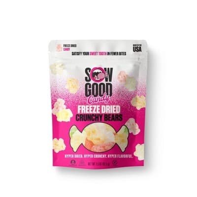 Sow Good Dried Candy Crunchy Bears