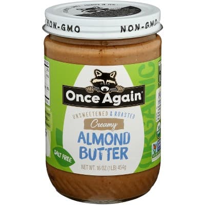 Once Again Nut Butter Organic Smooth Almond