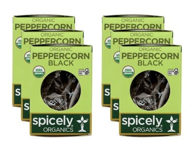 Spicely Organics - Organic Peppercorn - Black
