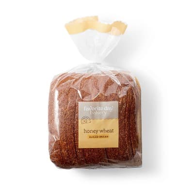 Sliced Honey Wheat Half Loaf - Favorite Day&#8482;