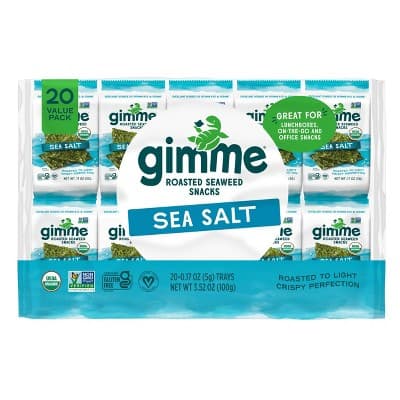 Gimme Seaweed Sea Salt Snack