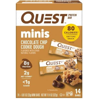 Quest Nutrition Mini Bars - Choco Chip Cookie Dough