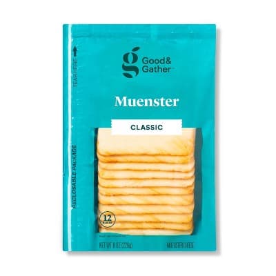 Muenster Deli Sliced Cheese  Good &#38; Gather&#8482;