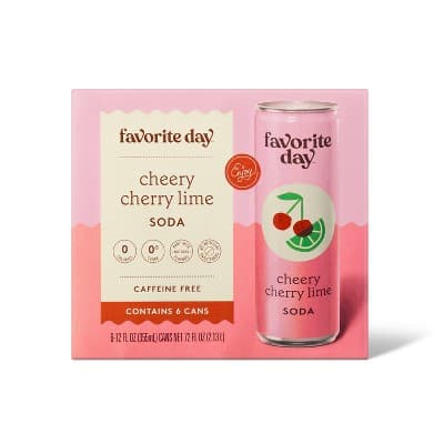 Cherry Limeade Soda - Oz Cans - Favorite Day&#8482;