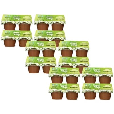 Vermont Village Organic Unsweetened Applesauce