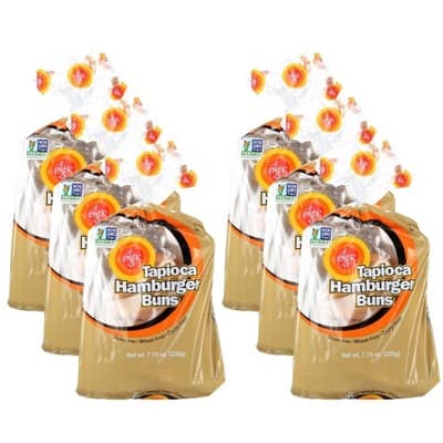 Ener-G Foods Tapioca Hamburger Buns