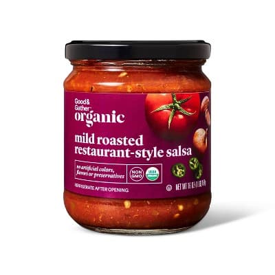 Organic Mild Roasted Restaurant Style Salsa - Good &#38; Gather&#8482;