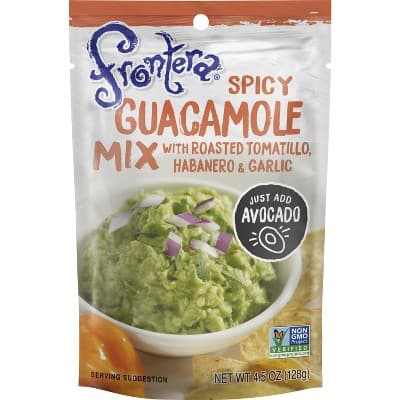 Frontera Spicy Gluten Free Guacamole Mix