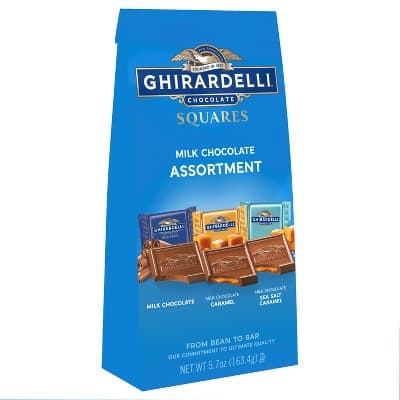 Ghirardelli Milk Assorted Squares Bag Candy