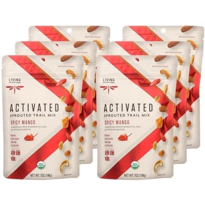 Living Intentions Activated Organic Spicy Mango Sprouted Trail Mix