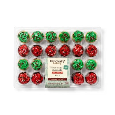 Holiday Assorted Mini Cupcakes  Favorite Day&#8482;