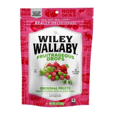 Wiley Wallaby Fruitrageous Drops