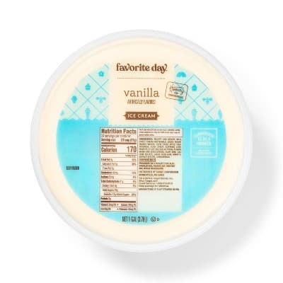Vanilla Ice Cream - 1 Gallon - Favorite Day&#8482;