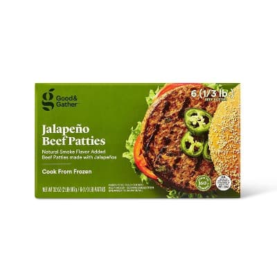 Jalapeno Beef Patties -  - Good &#38; Gather&#8482;