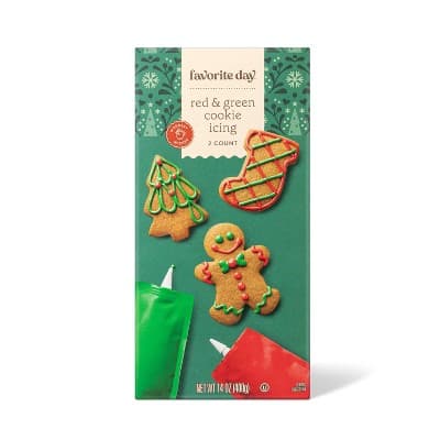 Holiday Cookie Icing Set - Red And Green - Favorite Day&#8482;