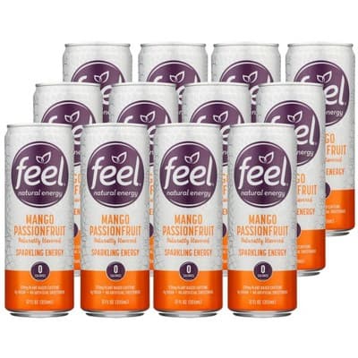 Feel Mango Passionfruit Sparkling Energy Drink
