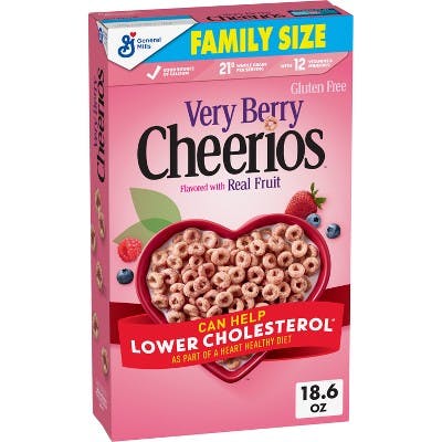Is it Pescatarian? General Mills Very Berry Cheerios Cereal