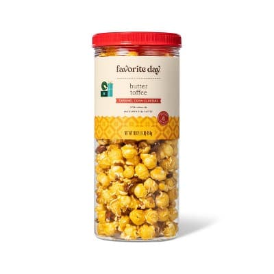 Holiday Butter Toffee Caramel Corn Clusters - Favorite Day&#8482;