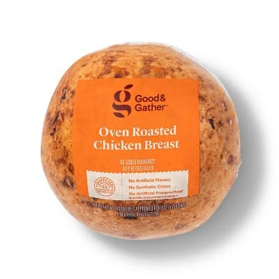 Oven Roasted Chicken Breast - Deli Fresh Sliced - Price Per Lb - Good &#38; Gather&#8482;