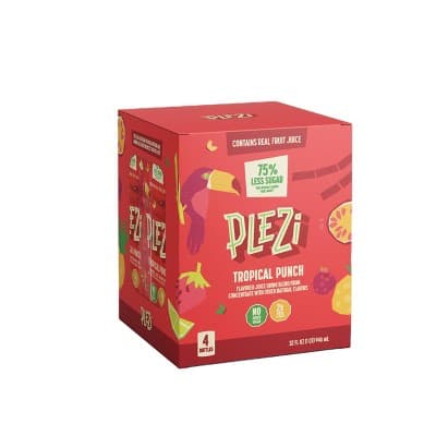 Plezi Tropical Punch Flavored Drink - Oz Boxes