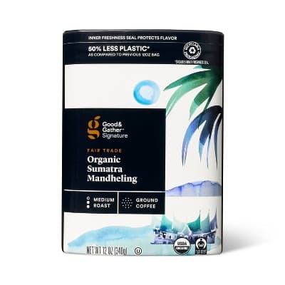 Signature Coffee Organic Sumatra Mandheling Medium Roast Ground Coffee - Good &#38; Gather&#8482;