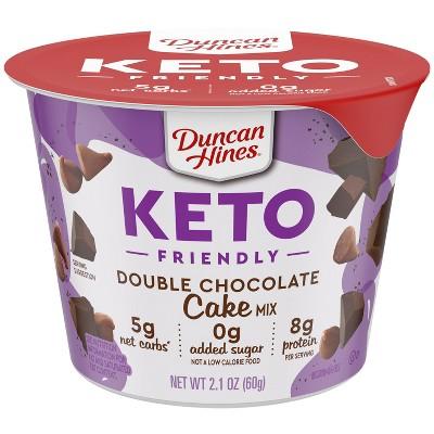 Is it Pescatarian? Duncan Hines Keto Friendly Double Chocolate Cake Mix