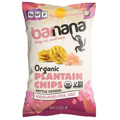 Barnana Himalayan Pink Sea Salt Plantain Chip
