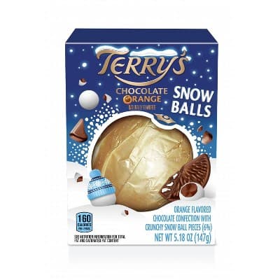 Terry&#39;S Holiday Milk Chocolate Orange Snowballs