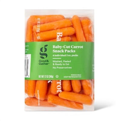 Baby-Cut Carrot Snack Pack  Good &#38; Gather&#8482;