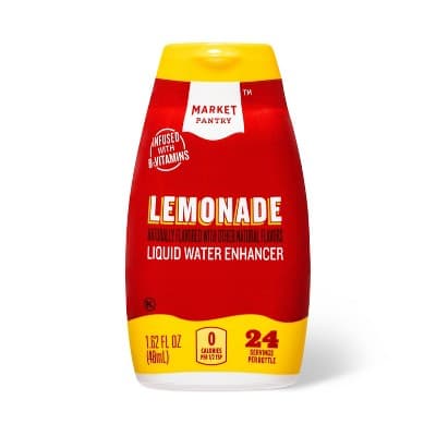 Lemonade Liquid Water Enhancer Drops -  Market Pantry&#8482;