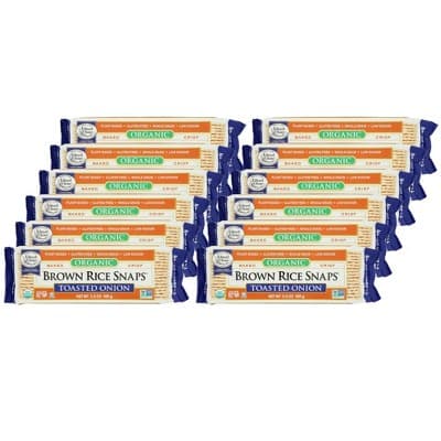Edward & Sons Toasted Onion Brown Rice Snaps