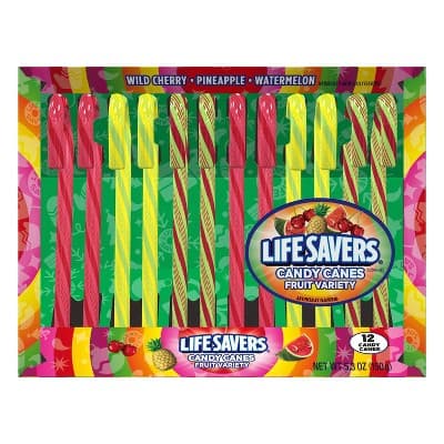 Is it Added Sugar Free? Lifesavers Holiday Candy Canes