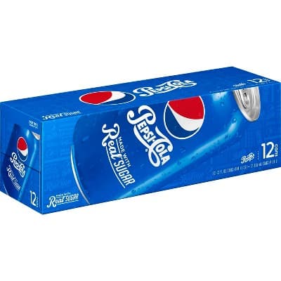 Pepsi Cola With Real Sugar