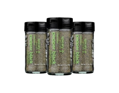 Spicely Organics - Organic Peppercorn - Black Ground