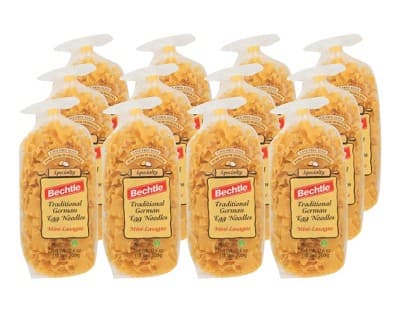 Bechtle Traditional German Egg Noodles Mini Lasagne