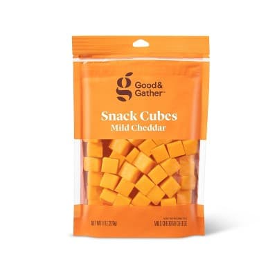 Mild Cheddar Cheese Cubes - Good & Gather&#8482;