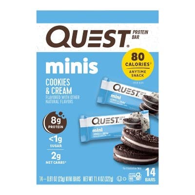 Quest Nutrition Mini Bars - Cookies &#38; Cream
