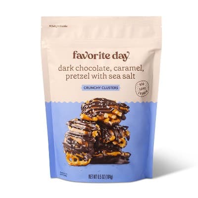 Favorite Day Dark Chocolate, Caramel, Pretzel With Sea Salt