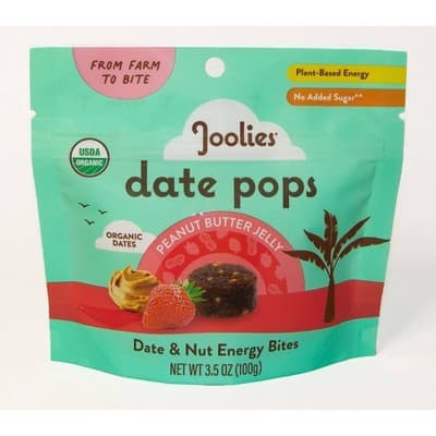 Joolies Organic Peanut Butter Jelly Date Pops